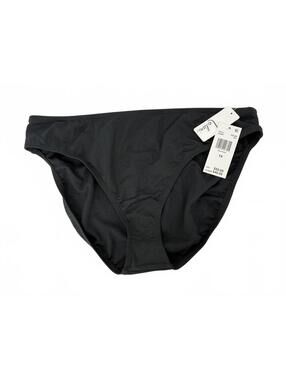 Leilani Black Midrise Swim Bottoms Size 14 NWT